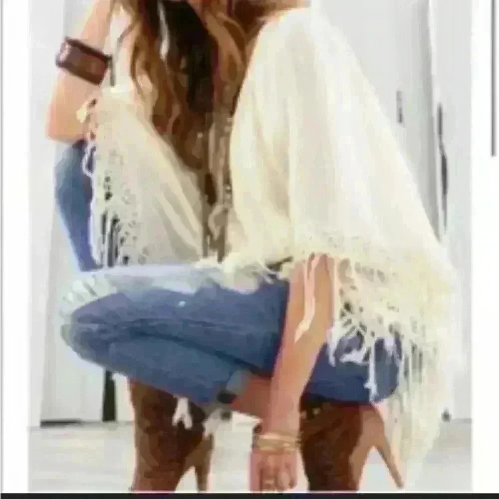 THE QUEST NATURAL BOHO TUNIC BY Z&L EUROPE